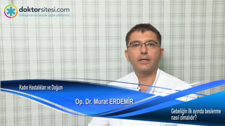 Gebeliğin ilk ayında beslenme nasıl olmalıdır?