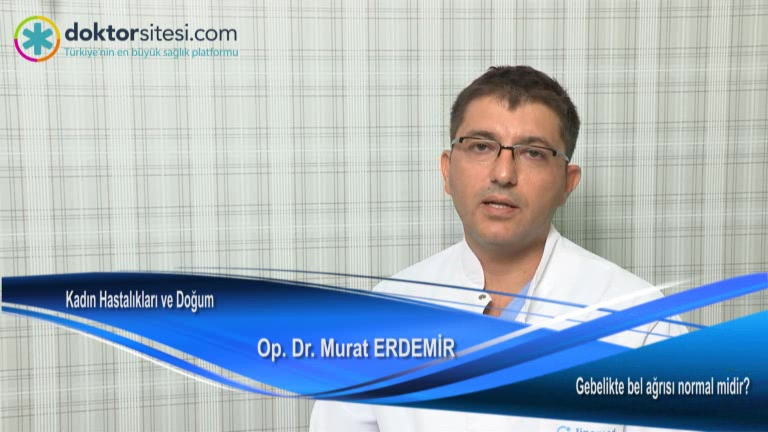 Gebelikte bel ağrısı normal midir?