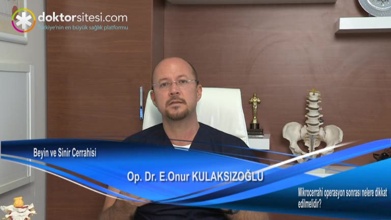 Boyun fıtığında mikrocerrahi operasyonu sonrası nelere dikkat edilmelidir?