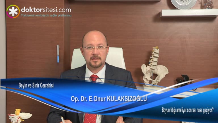 Boyun fıtığı ameliyat sonrası hasta için süreç nasıldır?