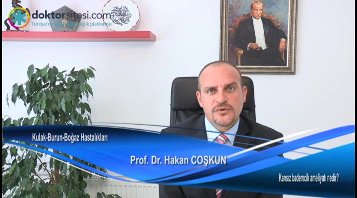 Kansız bademcik ameliyatı nedir?