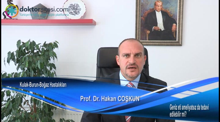 Geniz eti ameliyatsız da tedavi edilebilir mi?