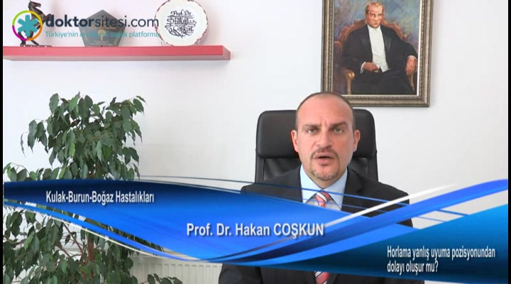 Horlama yanlış uyuma pozisyonundan dolayı oluşur mu?