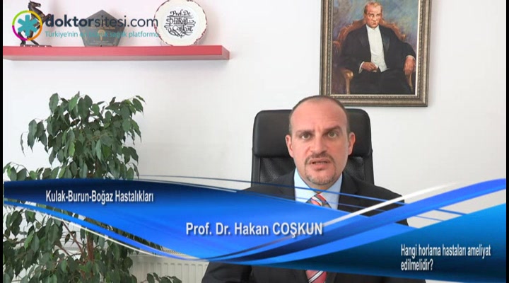 Hangi horlama hastaları ameliyat edilmelidir?
