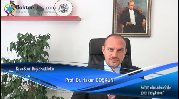 Horlama tedavisinde çözüm her zaman ameliyat mı olur?
