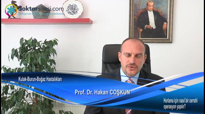 Horlama için nasıl bir cerrahi operasyon yapılır?
