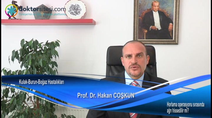 Horlama operasyonu sırasında ağrı hissedilir mi?