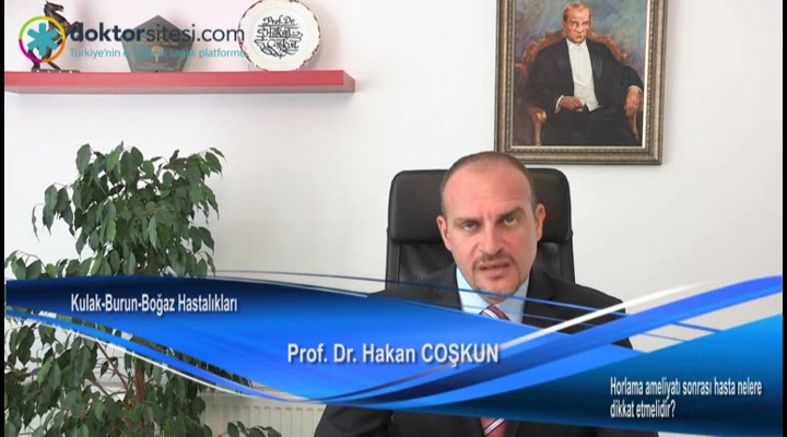 Horlama ameliyatı sonrası hasta nelere dikkat etmelidir?
