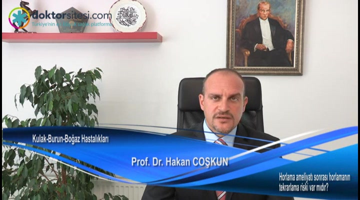 Horlama ameliyatı sonrası horlamanın tekrarlama riski var mıdır?