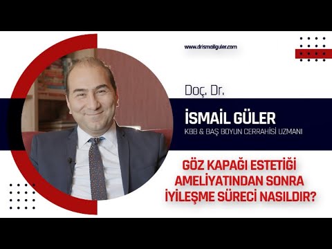 Göz Kapağı Estetiği Ameliyatından Sonra İyileşme Süreci ?