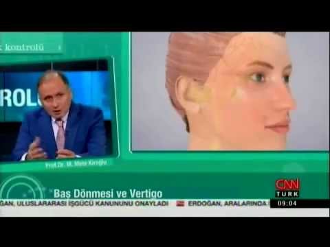 Prof. Dr. M.Mete Kıroğlu, Cnn Türk Sağlık Raporu programında Vertigo hastalığını anlatıyor