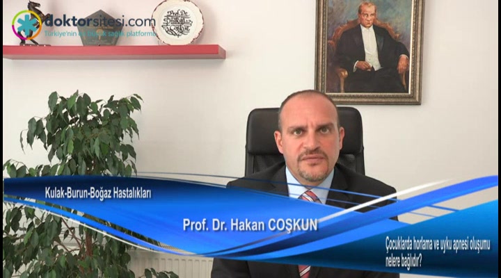 Çocuklarda horlama ve uyku apnesi oluşumu  nelere bağlıdır?