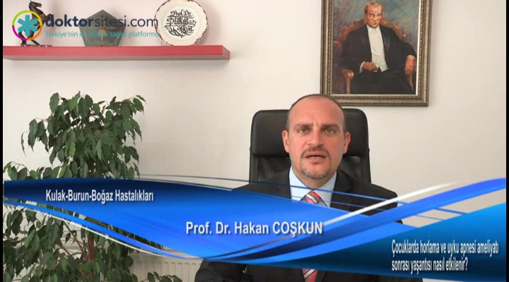 Çocuklarda horlama ve uyku apnesi ameliyatı sonrası yaşantı nasıl etkilenir?