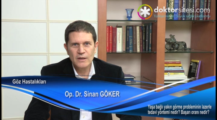 Yaşa bağlı yakın görme probleminin lazerle tedavi yöntemi nedir? Başarı oranı nedir?