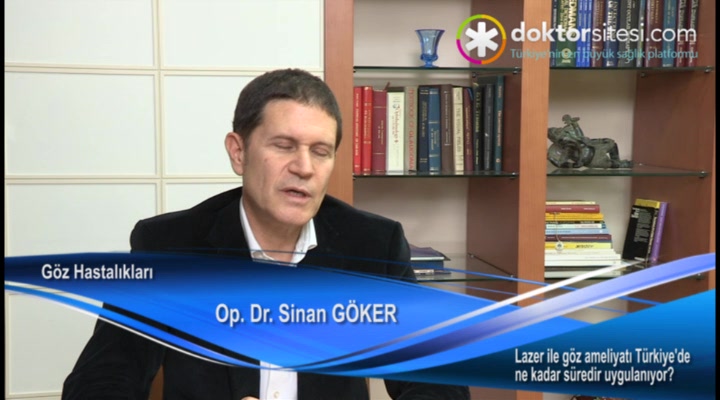 Lazer ile göz ameliyatı Türkiye' de ne kadar süredir uygulanıyor?