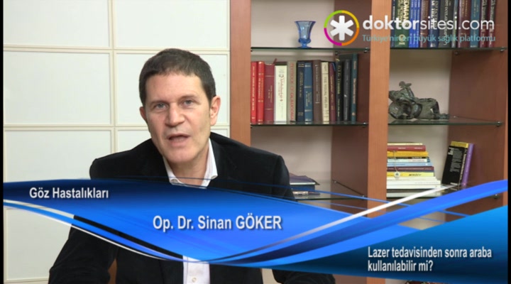 Lazer tedavisinden sonra araba kullanılabilir mi?