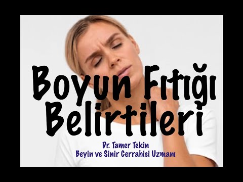 Boyun fıtığı belirtileri