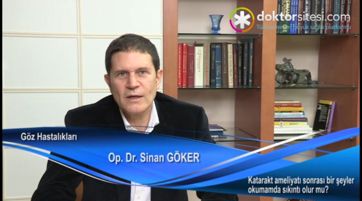 Katarakt ameliyatı sonrası bir şeyler okumamda sıkıntı olur mu?