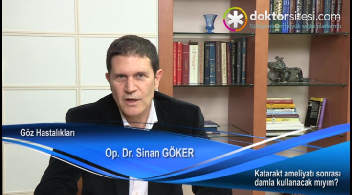 Katarakt ameliyatı sonrası damla kullanacak mıyım?