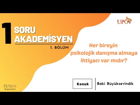 1 Soru 1 Akademisyen #1 Arş. Gör. Baki Büyüksevindik