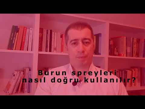 Burun spreyleri nasıl doğru kullanılır?