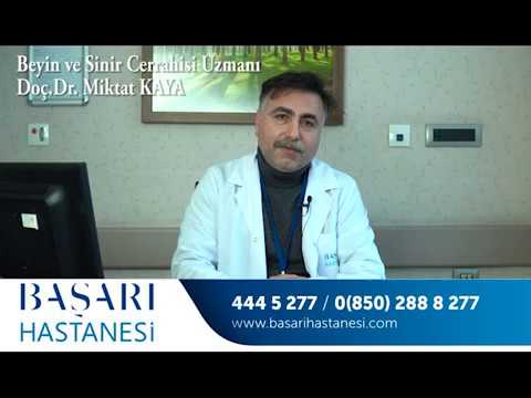 Beyin ve Sinir Cerrahisi Biriminde Tanı ve Tedavisi Yapılan Hastalıklar