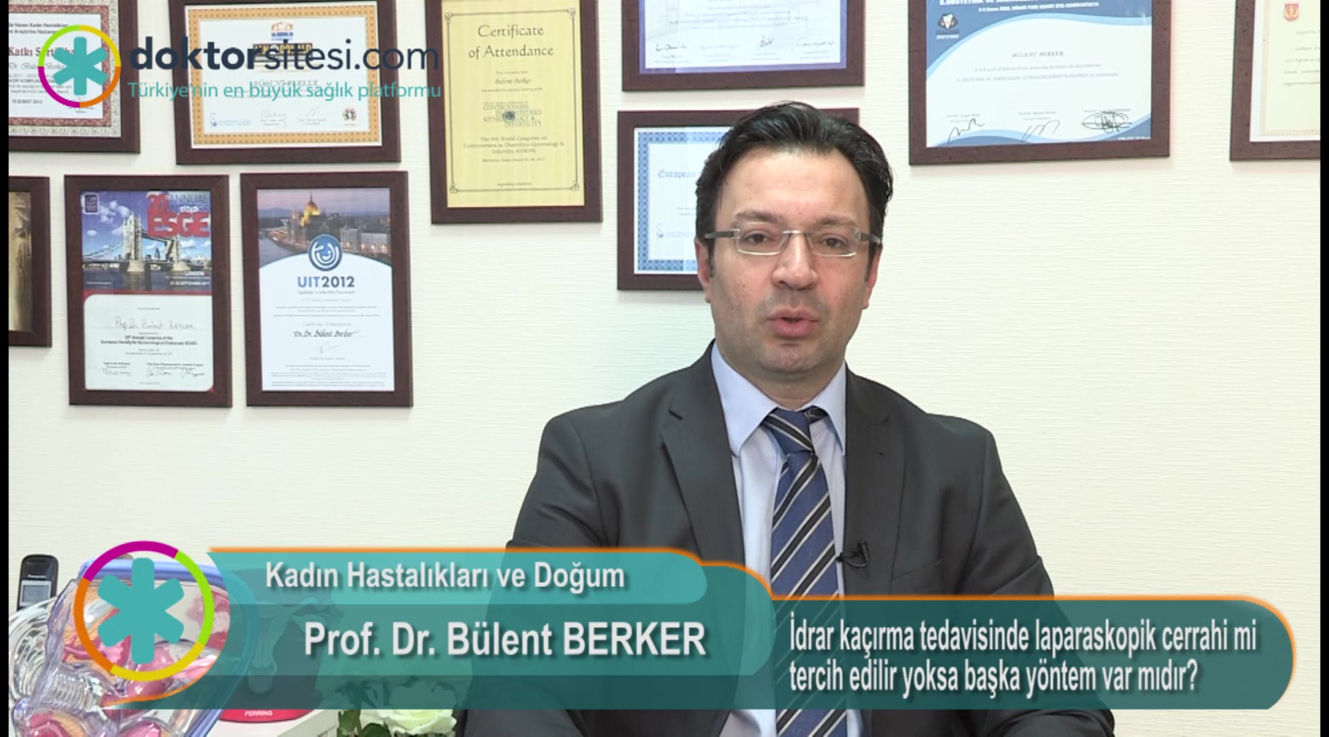 İdrar kaçırma tedavisinde laparoskopik cerrahi mi tercih edilir yoksa başka yöntem var mıdır?