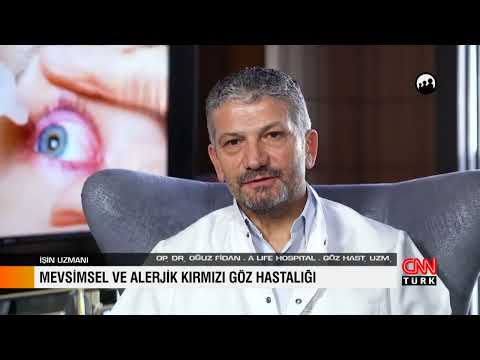 Mevsimsel Alerjik Göz Kızarıklığı Nedir ?