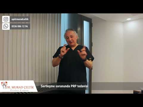 Sertleşme sorununda PRP tedavisi