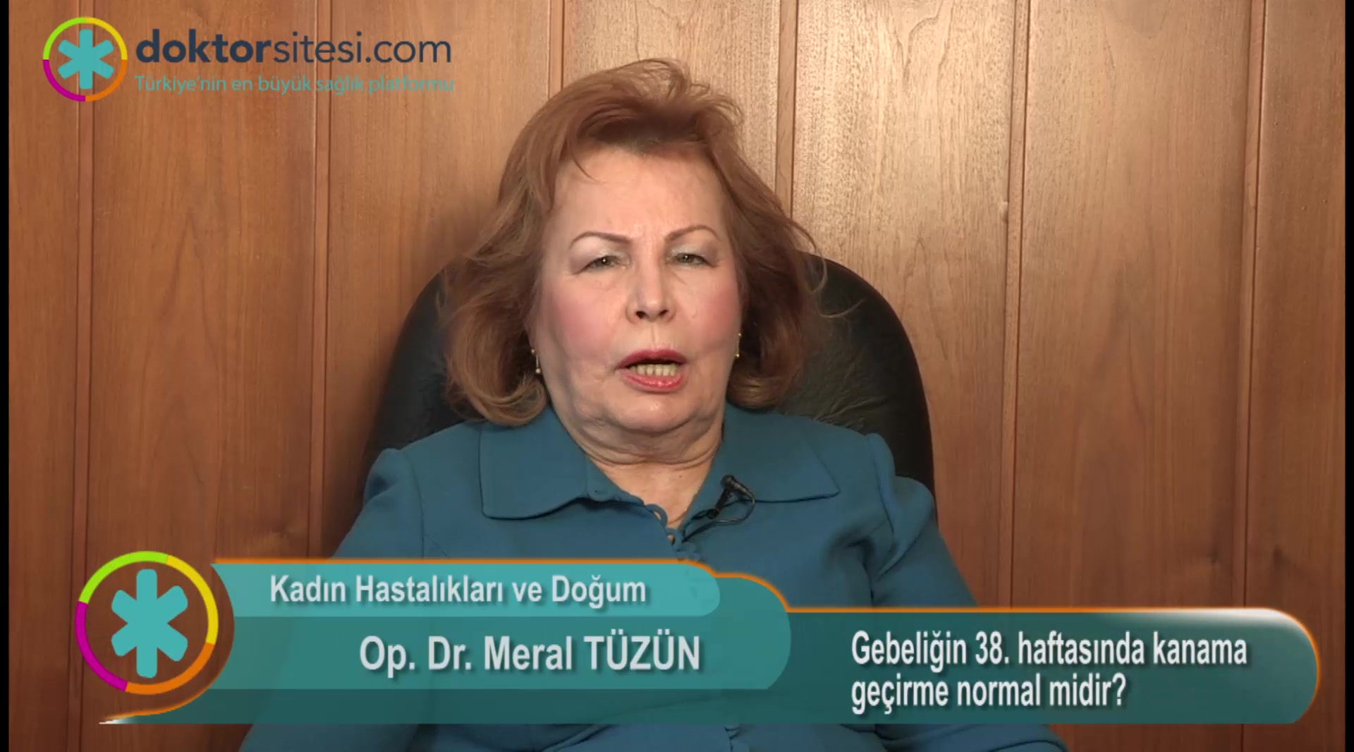 Gebeliğin 38. haftasında kanama geçirme normal midir?
