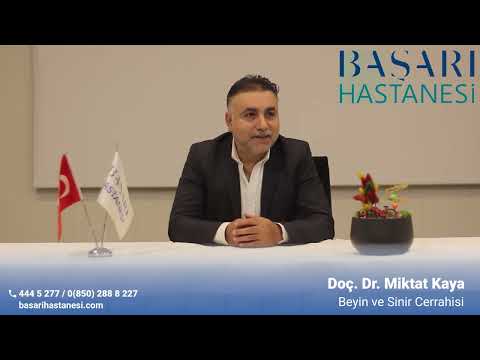 Doç. Dr. Miktat Kaya Beyin ve Sinir Cerrahi üzerine merak edilenleri cevapladı.