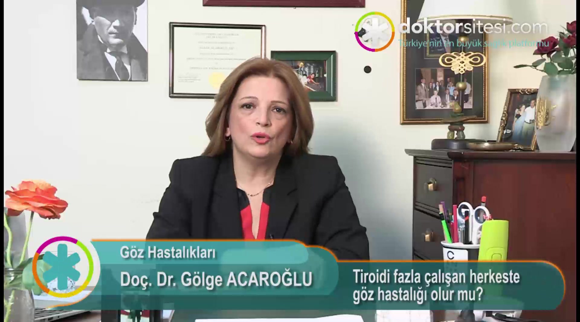 Tiroidi fazla çalışan herkeste göz hastalığı olur mu?