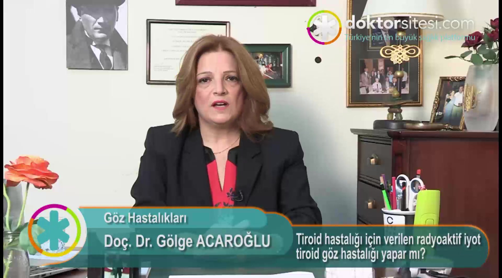 Tiroid hastalığı için verilen radyoaktif iyot tiroid göz hastalığı yapar mı?