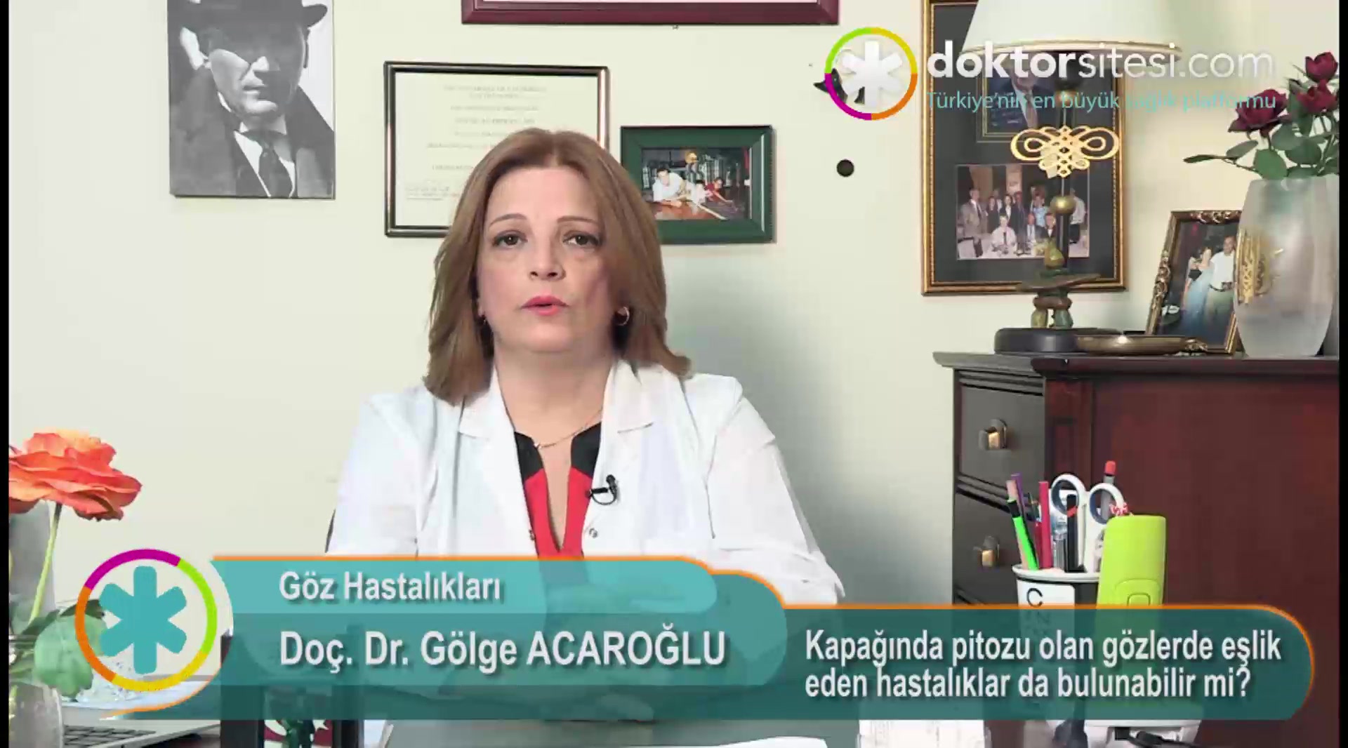 Kapağında pitozu olan gözlerde eşlik eden hastalıklar da bulunabilir mi?