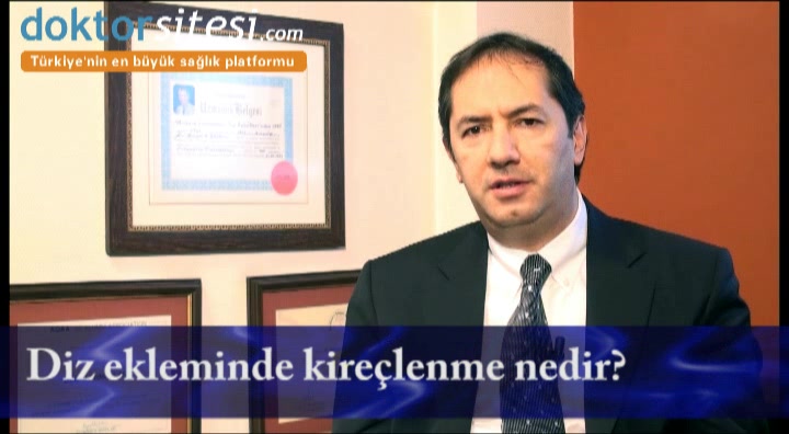 Diz ekleminde kireçlenme nedir?
