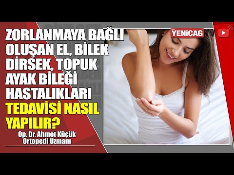 El, bilek, dirsek, topuk dikeni, omuz ve ayak bileği ağrısı olanlar dikkat