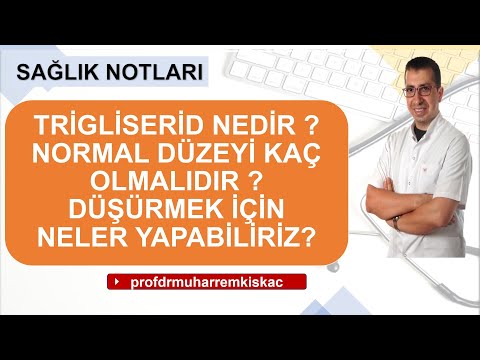 Trigliserid nedir ? Trigliserid kaç olmalıdır? Trigliserid zararlı mıdır ?