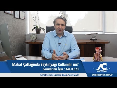 Makat Çatlağında Zeytinyağı Kullanılır mı