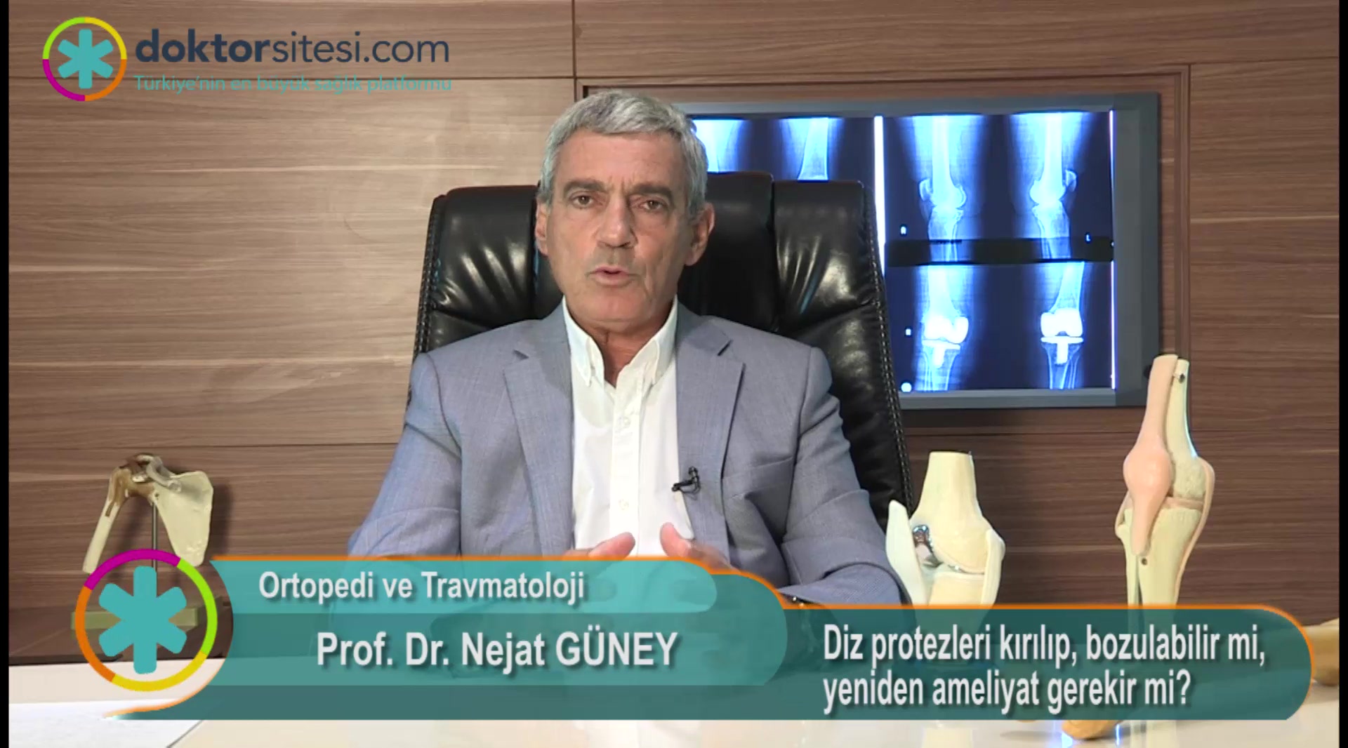 Diz protezleri kırılıp, bozulabilir mi, yeniden ameliyat gerekir mi?