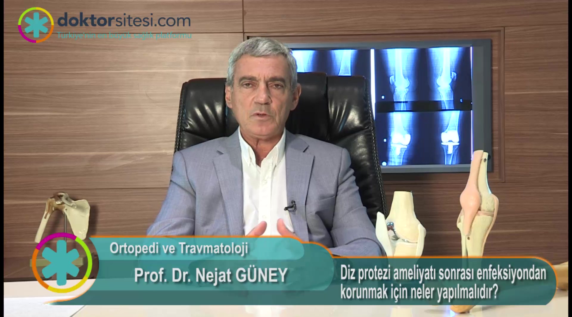 Diz protezi ameliyatı sonrası enfeksiyondan korunmak için neler yapılmalıdır?