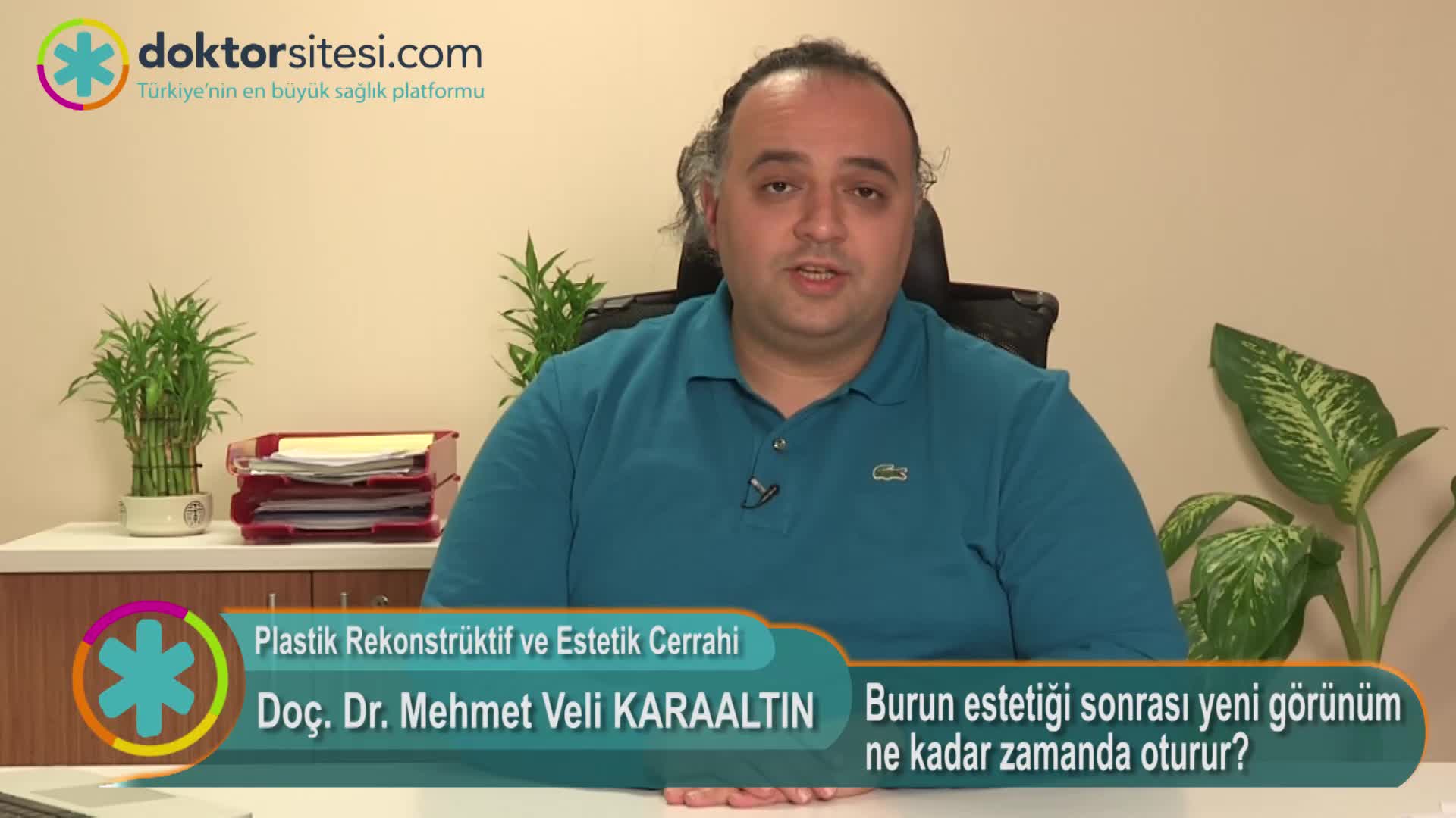 Burun estetiği sonrası yeni görünüm ne kadar zamanda oturur?