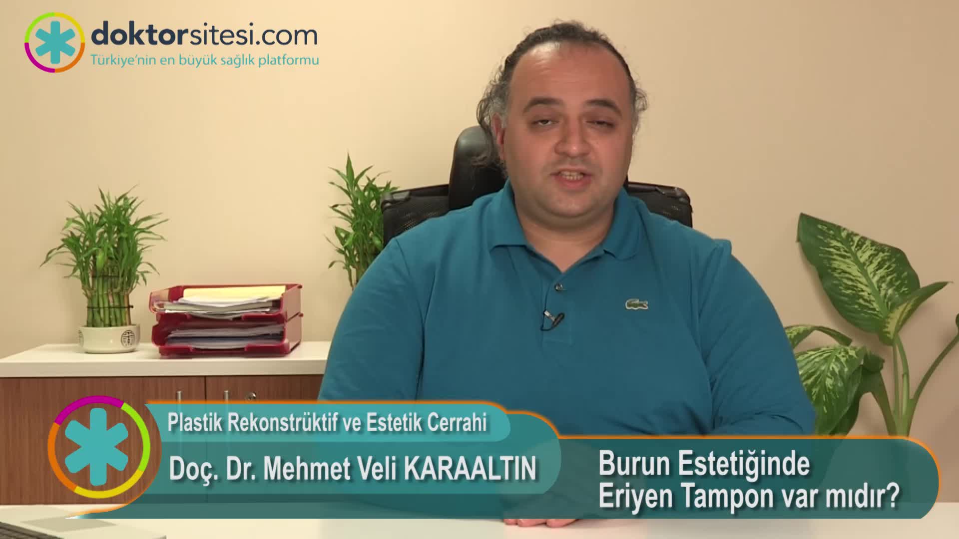 Burun Estetiğinde Eriyen Tampon var mıdır?