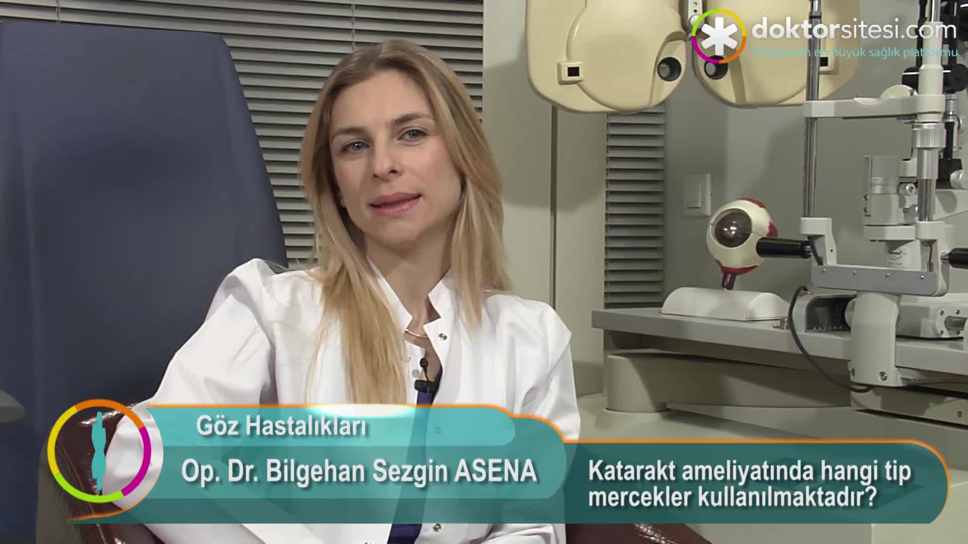 Katarakt ameliyatında hangi tip mercekler kullanılmaktadır?