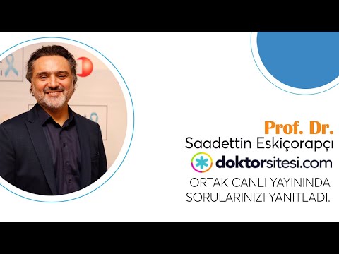 Üroloji Uzmanı Prof. Dr. Saadettin Eskiçorapçı sizden gelen soruları yanıtladı.