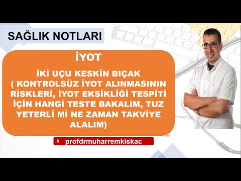İyot nedir, iyot neden önemlidir , iyot nasıl kullanılmalı
