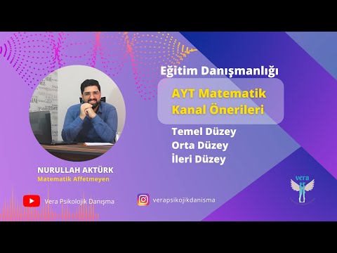 AYT Matematik Kanal Önerileri #matematik #ayt #yks #eğitim #sınav #psikoloji #yks2023 #yks2023tayfa