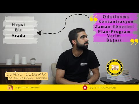 Ders Çalışmakta Zorlananları, Odaklanma Sorunu Yaşayanları Şöyle Alalım