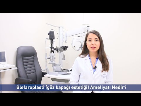 Blefaroplasti (göz kapağı estetiği) ameliyatı nedir?