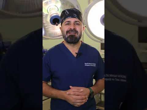 Op. Dr. Mesut Sançmış, ortopedik implantlar hakkında bilgi verdi