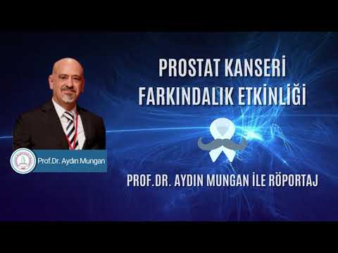 Prof. Dr. Aydın Mungan ile Prostat kanseri farkındalık röportajı
